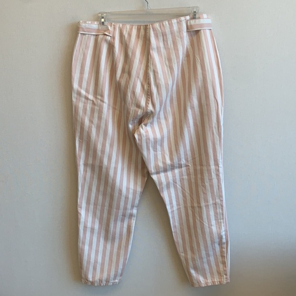 F21+ Vertically Stripped Jeans • Sz 16 • NEW! - Picture 4 of 11